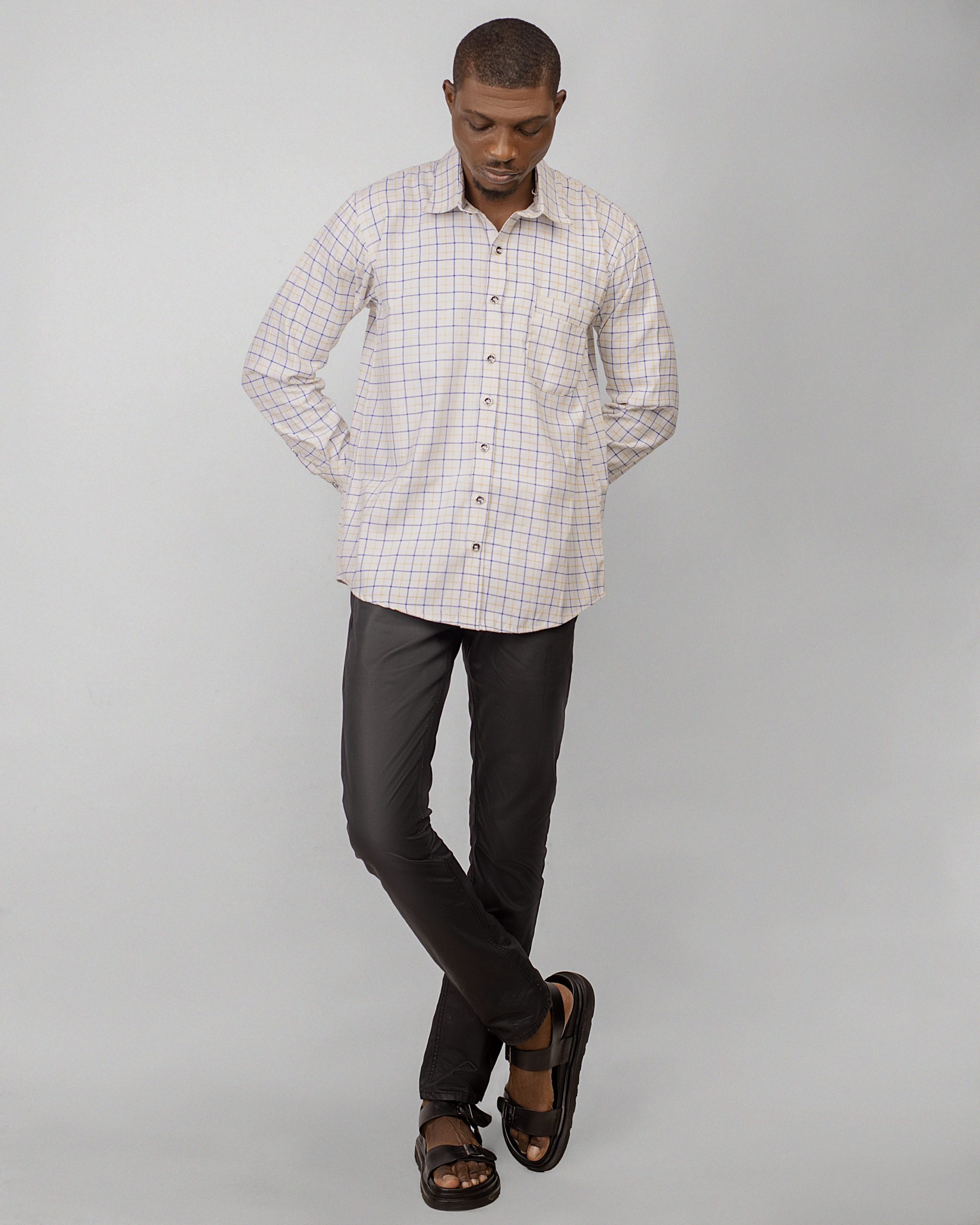 Stripes long sleeves shirt