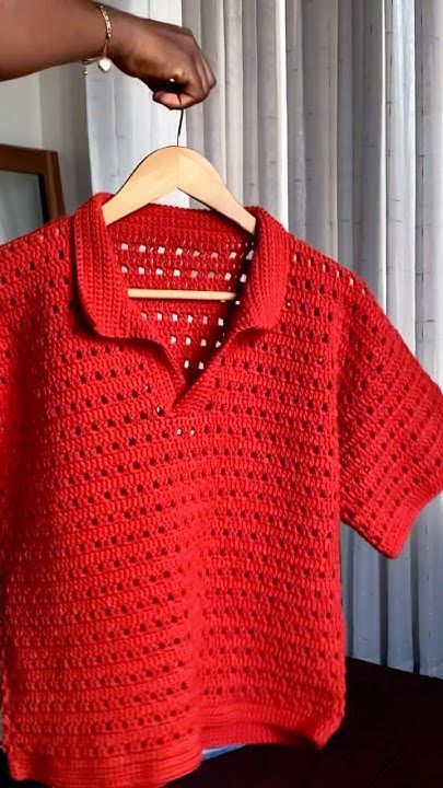 Crochet Unisex Shirts (in different designs)