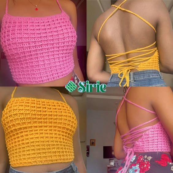 Crochet Tops(in different designs)