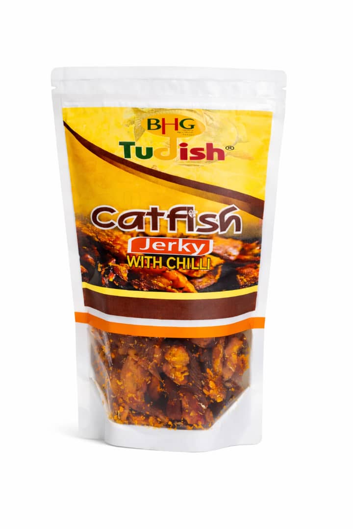 TUDISH® CATFISH FILLETS (JERKY) – WITH CHILI