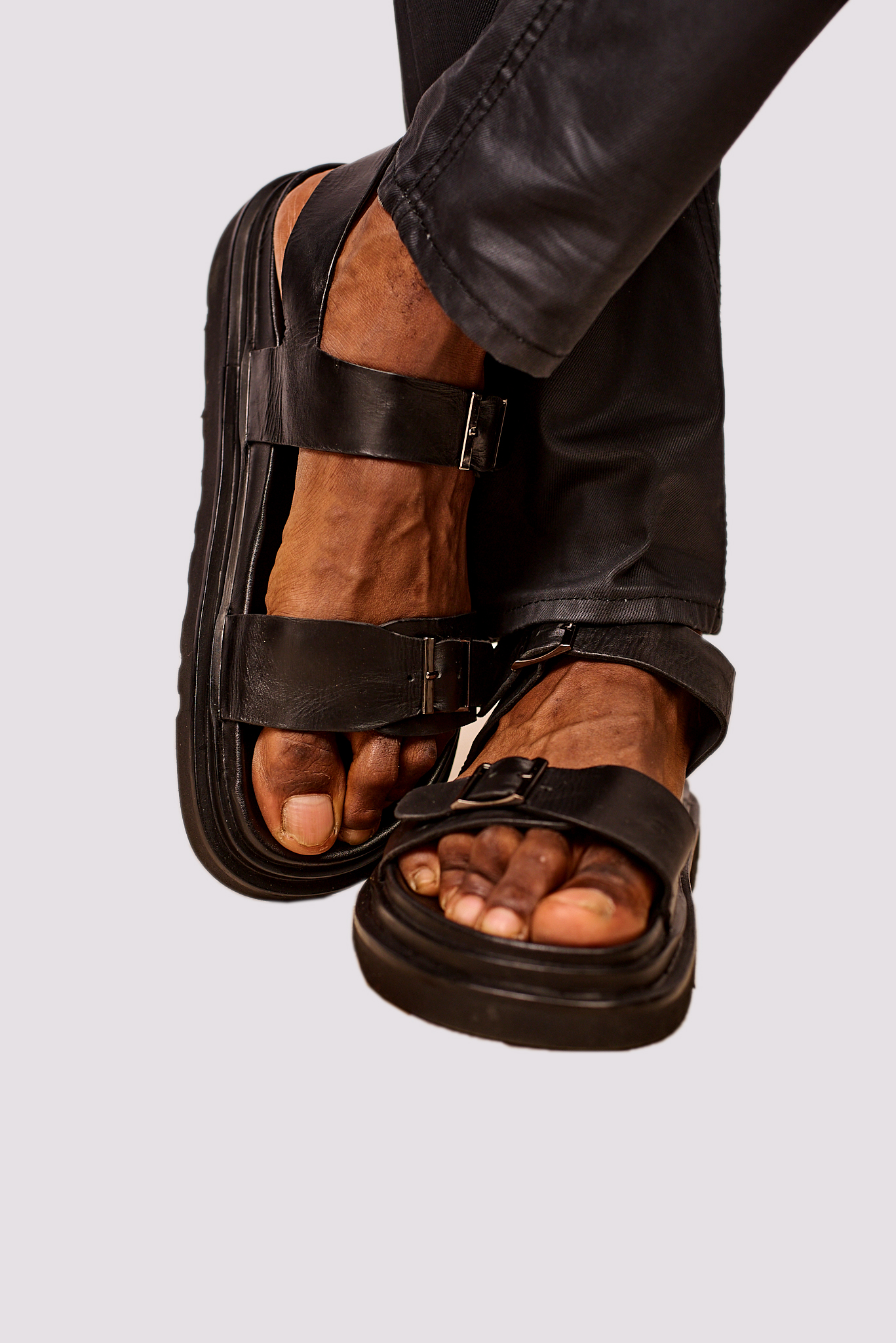 DOUBLE STRAP SANDALS