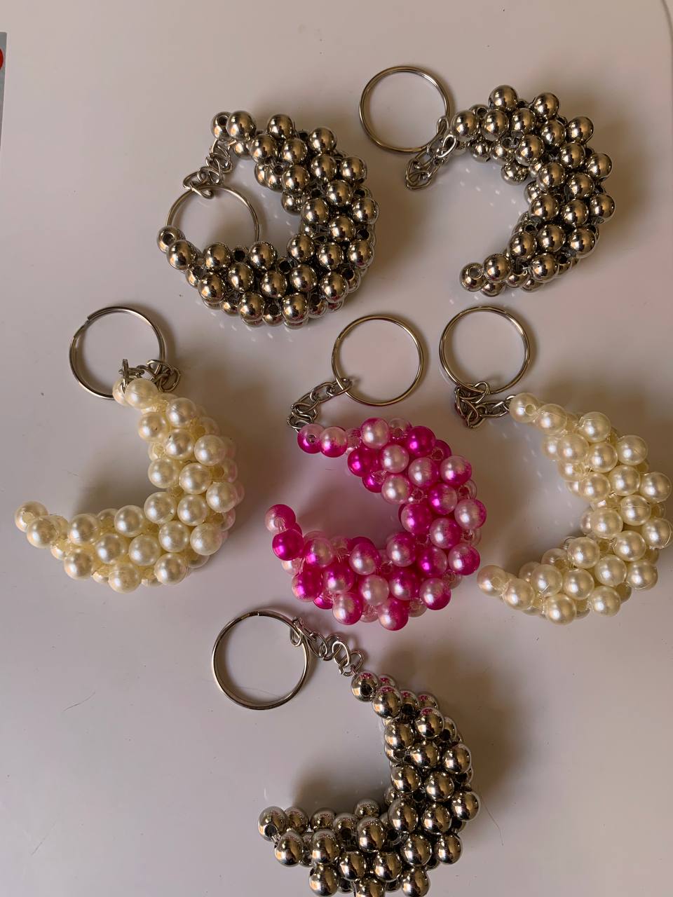 Round pearl bag