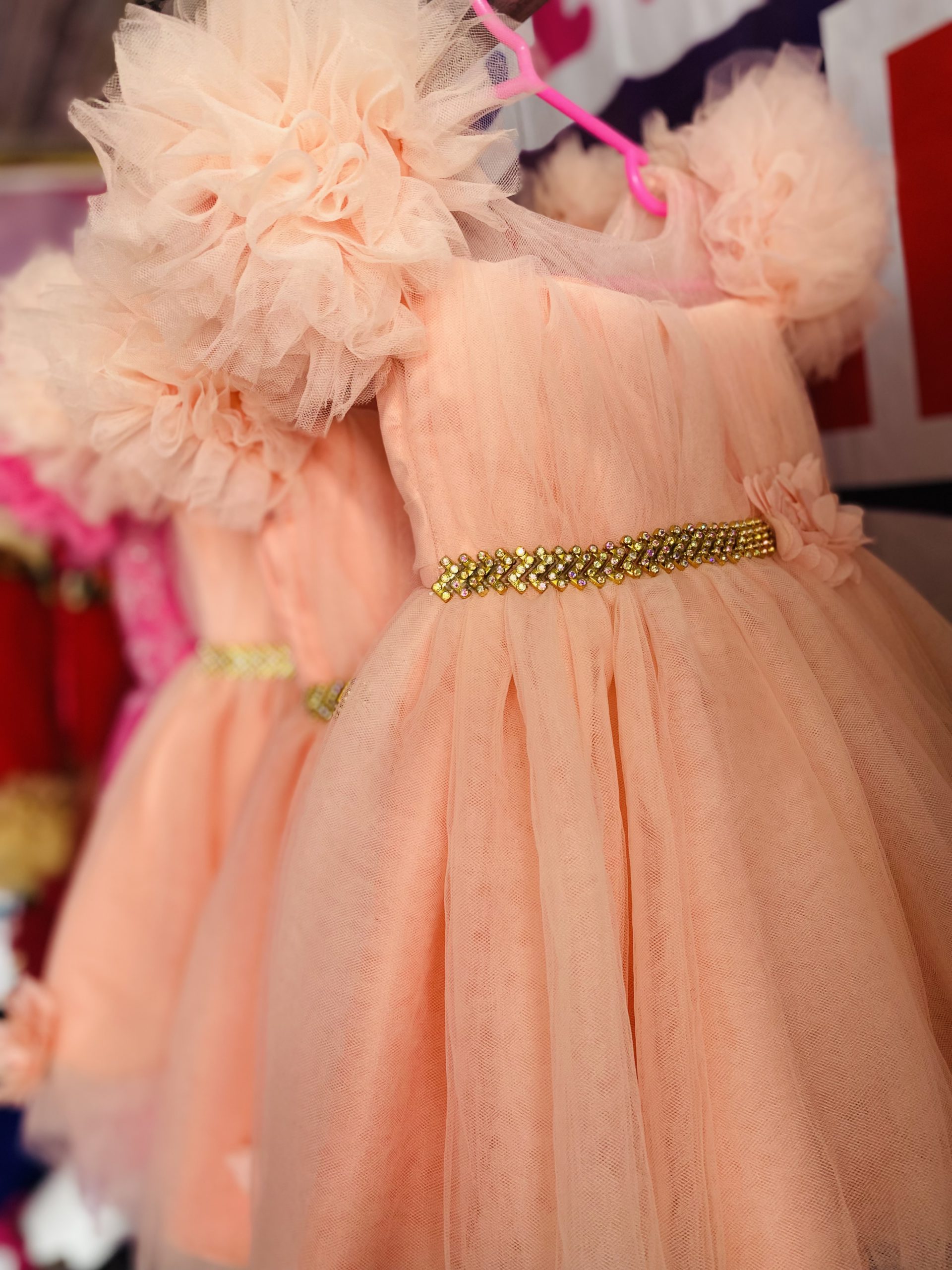 Peach perfect dress