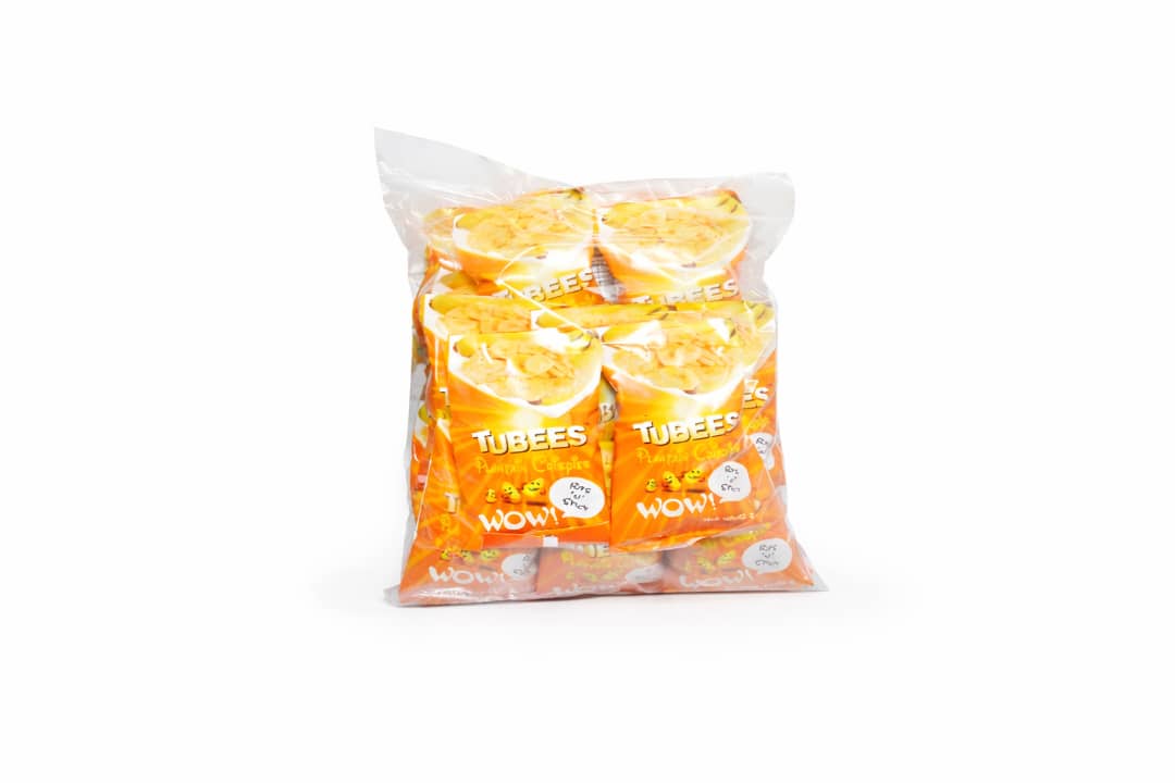 TUBEES® PLANTAIN CRISPIES – RIPE ‘N’ SPICY