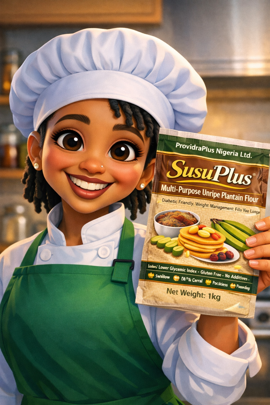 SusuPlus Multi-purpose Unripe Plantain Flour
