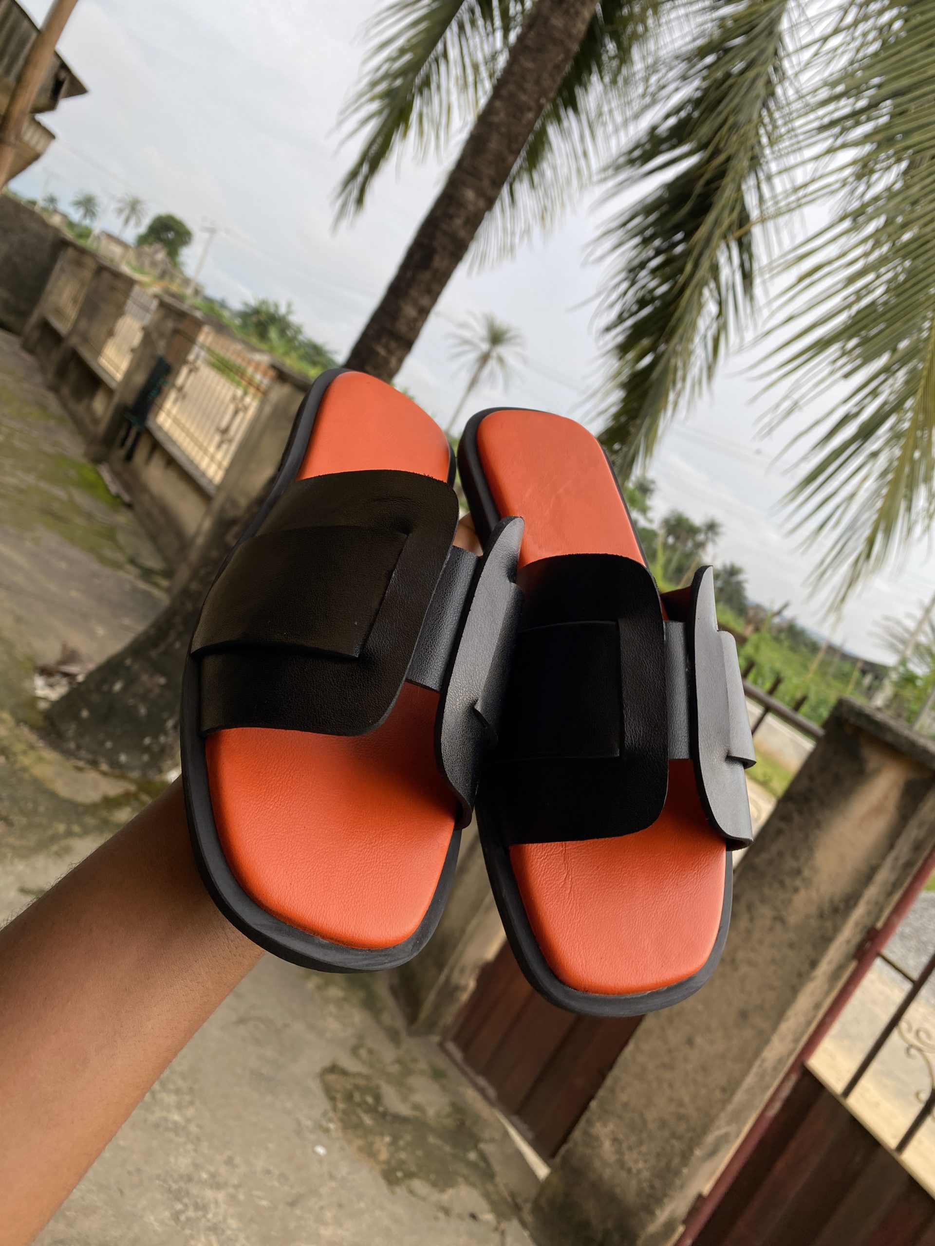 Double colored female handmade palms