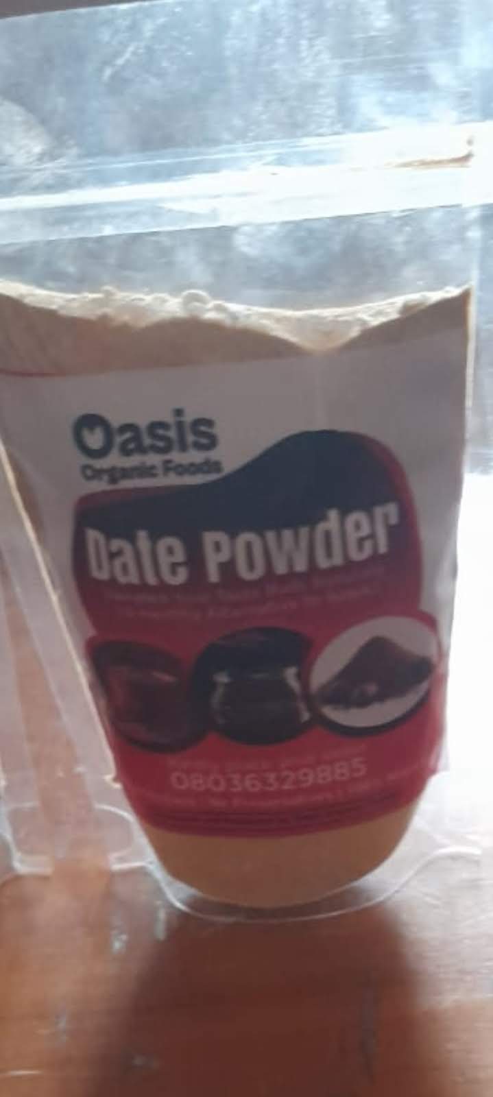 Date powder