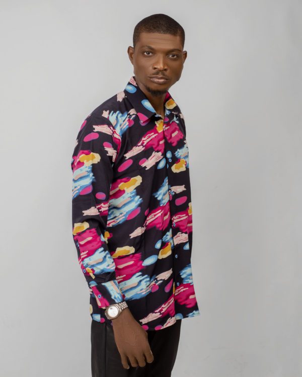 Rainbow Vintage Long Sleeves Shirt - Image 4